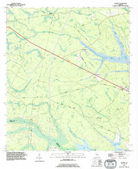 Download a high-resolution, GPS-compatible USGS topo map for Bladen, GA (1995 edition)