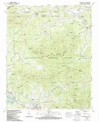 Download a high-resolution, GPS-compatible USGS topo map for Blairsville, GA (1988 edition)