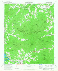 Download a high-resolution, GPS-compatible USGS topo map for Blairsville, GA (1968 edition)