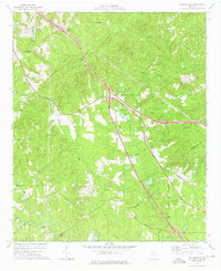 preview thumbnail of historical topo map of Bolingbroke, GA in 1974