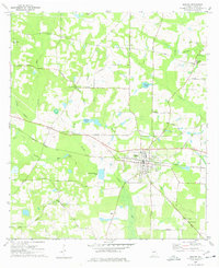 Download a high-resolution, GPS-compatible USGS topo map for Boston, GA (1978 edition)