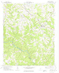 Download a high-resolution, GPS-compatible USGS topo map for Bowman, GA (1974 edition)