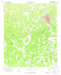 Download a high-resolution, GPS-compatible USGS topo map for Bremen, GA (1975 edition)
