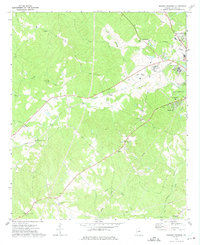 Download a high-resolution, GPS-compatible USGS topo map for Browns Crossing, GA (1975 edition)