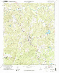 Download a high-resolution, GPS-compatible USGS topo map for Buchanan, GA (1975 edition)