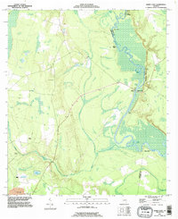 Download a high-resolution, GPS-compatible USGS topo map for Burnt Fort, GA (1995 edition)