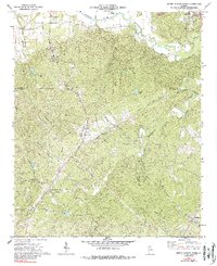 Download a high-resolution, GPS-compatible USGS topo map for Burnt Hickory Ridge, GA (1988 edition)
