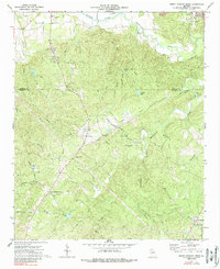 Download a high-resolution, GPS-compatible USGS topo map for Burnt Hockory Ridge, GA (1988 edition)
