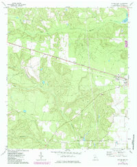 Download a high-resolution, GPS-compatible USGS topo map for Butler West, GA (1985 edition)