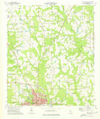 Download a high-resolution, GPS-compatible USGS topo map for Cairo North, GA (1976 edition)