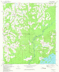 Download a high-resolution, GPS-compatible USGS topo map for Calvary, GA (1983 edition)