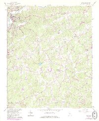1961 Map of Canton, 1986 Print
