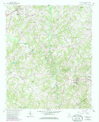 preview thumbnail of historical topo map of Carnesville, GA in 1959