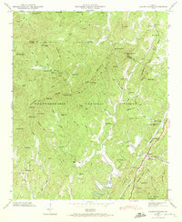 Download a high-resolution, GPS-compatible USGS topo map for Cashes Valley, GA (1972 edition)