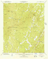 Download a high-resolution, GPS-compatible USGS topo map for Cashes Valley, GA (1956 edition)