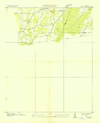 preview thumbnail of historical topo map of Walker County, GA in 1935