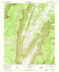 Download a high-resolution, GPS-compatible USGS topo map for Cedar Grove, GA (1972 edition)