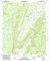 Download a high-resolution, GPS-compatible USGS topo map for Cedar Grove, GA (1983 edition)