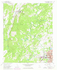 Download a high-resolution, GPS-compatible USGS topo map for Cedartown West, GA (1980 edition)