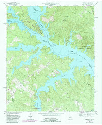 Download a high-resolution, GPS-compatible USGS topo map for Chennault, GA (1987 edition)