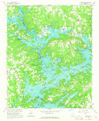 Download a high-resolution, GPS-compatible USGS topo map for Chestatee, GA (1965 edition)