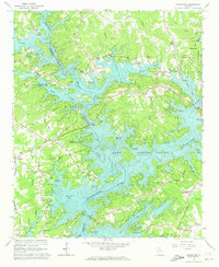 Download a high-resolution, GPS-compatible USGS topo map for Chestatee, GA (1973 edition)