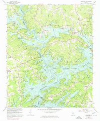 Download a high-resolution, GPS-compatible USGS topo map for Chestatee, GA (1974 edition)