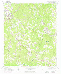 Download a high-resolution, GPS-compatible USGS topo map for Chestnut Mountain, GA (1975 edition)