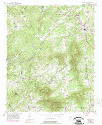 Download a high-resolution, GPS-compatible USGS topo map for Cleveland, GA (1975 edition)