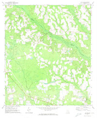 Download a high-resolution, GPS-compatible USGS topo map for Coffee, GA (1974 edition)