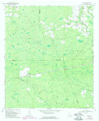 Download a high-resolution, GPS-compatible USGS topo map for Cogdell, GA (1988 edition)