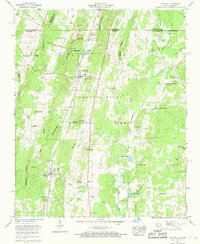 Download a high-resolution, GPS-compatible USGS topo map for Cohutta, GA (1970 edition)