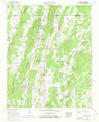 Download a high-resolution, GPS-compatible USGS topo map for Cohutta, GA (1975 edition)