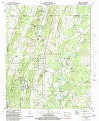 Download a high-resolution, GPS-compatible USGS topo map for Cohutta, GA (1984 edition)
