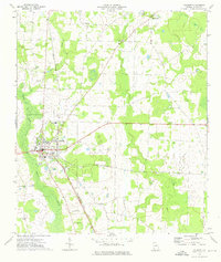 Download a high-resolution, GPS-compatible USGS topo map for Colquitt, GA (1976 edition)