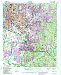 Download a high-resolution, GPS-compatible USGS topo map for Columbus, GA (1993 edition)