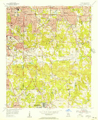 Download a high-resolution, GPS-compatible USGS topo map for Conley, GA (1956 edition)