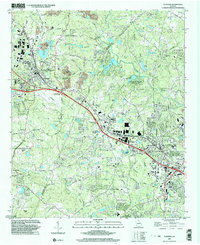 Download a high-resolution, GPS-compatible USGS topo map for Conyers, GA (2003 edition)