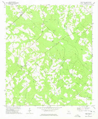 preview thumbnail of historical topo map of Telfair County, GA in 1972