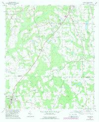 Download a high-resolution, GPS-compatible USGS topo map for Coolidge, GA (1988 edition)
