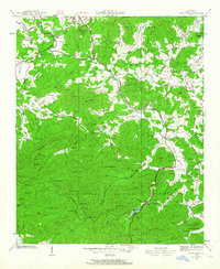 Download a high-resolution, GPS-compatible USGS topo map for Coosa Bald, GA (1963 edition)