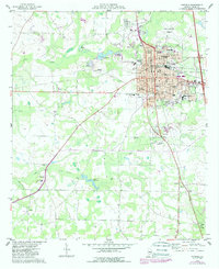 Download a high-resolution, GPS-compatible USGS topo map for Cordele, GA (1988 edition)