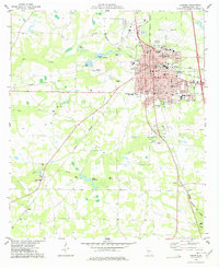 Download a high-resolution, GPS-compatible USGS topo map for Cordele, GA (1977 edition)