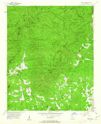 preview thumbnail of historical topo map of White County, GA in 1950