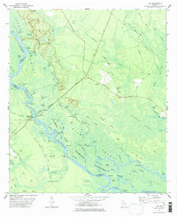 preview thumbnail of historical topo map of McIntosh County, GA in 1978