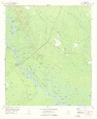 preview thumbnail of historical topo map of McIntosh County, GA in 1978