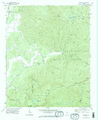 Download a high-resolution, GPS-compatible USGS topo map for Crandall, GA (1984 edition)