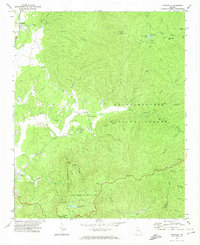 preview thumbnail of historical topo map of Murray County, GA in 1971