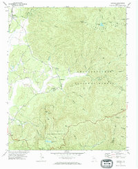 Download a high-resolution, GPS-compatible USGS topo map for Crandall, GA (1984 edition)