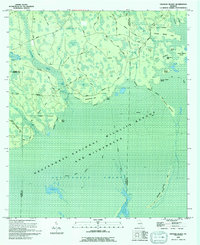 Download a high-resolution, GPS-compatible USGS topo map for Cravens Island, GA (1994 edition)